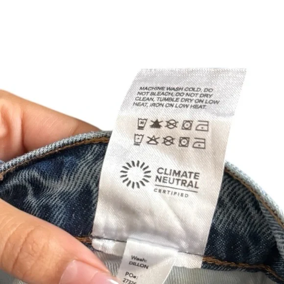 REFORMATION Wilder High Rise Ankle Wide Leg Dillon Jeans - Picture 8 of 8